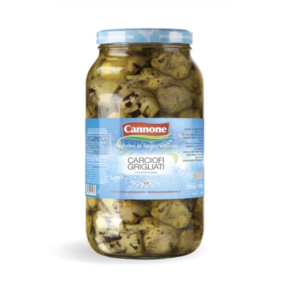 Cannone Grilled Artichokes In Oil